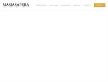 Tablet Screenshot of masiasapera.com